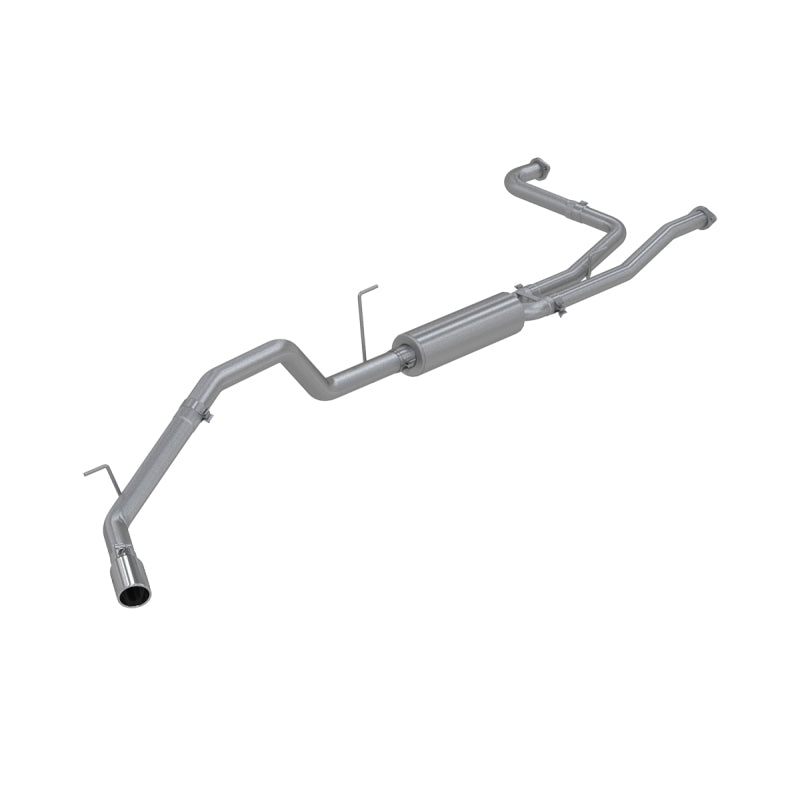 MBRP 2007-2009 Nissan Titan 5.6L EC/CC Cat Back Single Side - 0