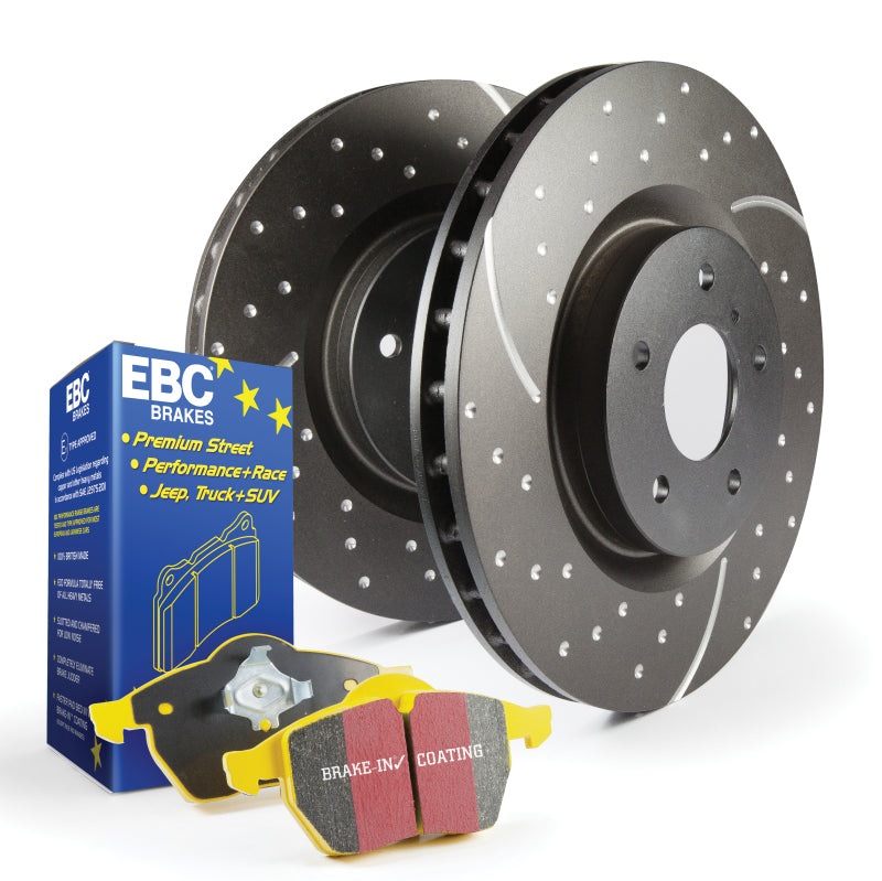 EBC S5 Brake Pad and Rotor Kit - 0