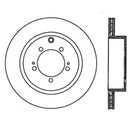 StopTech Power Slot 08-09 Evo 10 Slotted Right Rear Rotor-1