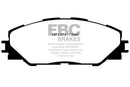 EBC 06-08 Toyota RAV 4 2.4 (3rd Row Seats) Greenstuff Front Brake Pads-3