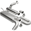 MagnaFlow 18-23 Jeep Wrangler JL 2.0L/3.6L Overland Series Axle-Back Exhaust-1