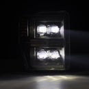 AlphaRex 08-10 Ford F250-550 NOVA-Series LED Projector Headlights Black w/Activ Light/Seq Signal-5