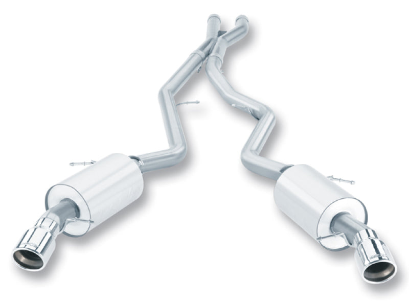 Borla 07-08 BMW 335i coupe/sedan aggressive catback exhaust system - 0
