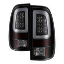 Spyder 97-03 Ford F150 Stylsd. F250 V3 Lght Bar LED Tail Lights - Blk Smk ALT-YD-FF15097V3-LBLED-BSM-3