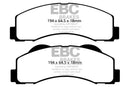 EBC 15+ Ford Expedition 3.5 Twin Turbo 2WD Extra Duty Front Brake Pads-3
