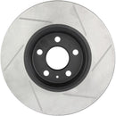 StopTech 09-10 Audi A4 / 08-10 A5 / 10 Audi S4 Front Right Slotted Rotor-9