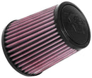K&N Universal Tapered Filter 2.5in Flange ID x 4.5in Base OD x 3.5in Top OD x 5in Height-1