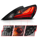 ANZO 10-13 Hyundai Genesis 2DR LED Taillights Smoke-20