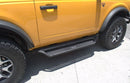 Go Rhino 2021+ Ford Bronco Dominator Extreme D1 Side Steps w/Brackets - Textured Black-4