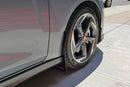 Rally Armor 19-21 Hyundai Veloster Turbo/2.0/R-Spec Red UR Mud Flap w/White Logo-6