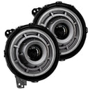 Oracle Oculus Bi-LED Projector Headlights for Jeep JL/Gladiator JT - Graphite Metallic - 5500K-1