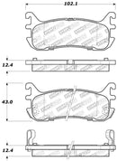 StopTech Performance 94-97/99-05 Miata w/ Normal Suspension Rear Brake Pads D636-3