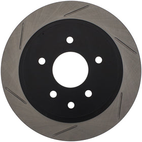 StopTech Power Slot 03-05 350Z / 03-04 G35 / 03-05 G35X SportStop Slotted Rear Right Rotor - 0