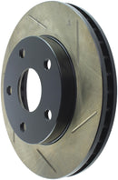 StopTech Power Slot 1/90-95 Toyota MR2 Front Left SportStop Slotted Rotor-10