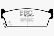 Load image into Gallery viewer, EBC 90-93 Infiniti M30 3.0 Yellowstuff Rear Brake Pads
