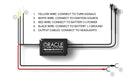 Oracle Lighting 18-23 Ford Mustang Dynamic ColorSHIFT LED Headlights - Black Series-38