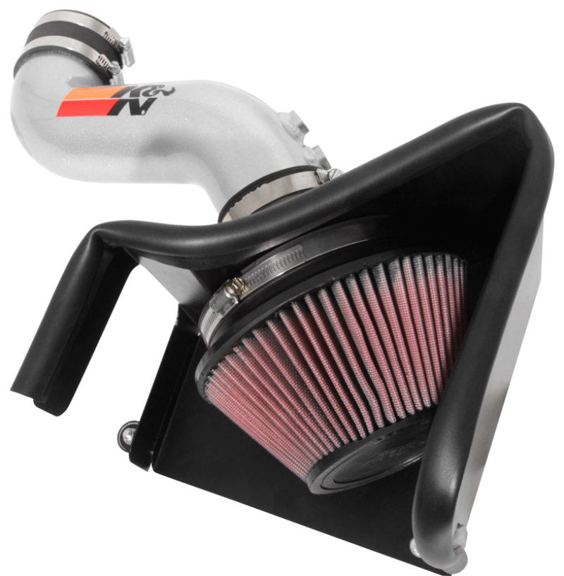 K&N 15-18 Hyundai Sonata L4-2.4L F/I Silver Typhoon Short Ram Intake - 0