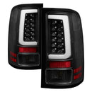 Spyder 07-13 GMC Sierra 1500 V2 Light Bar LED Tail Lights - Black (ALT-YD-GS07V2-LBLED-BK)-3