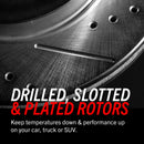 Power Stop 16-21 Toyota Land Cruiser Front Evolution Drilled & Slotted Rotors - Pair-6