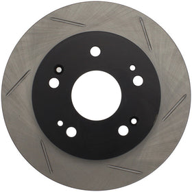StopTech Power Slot Slotted 06-08 Honda Civic Si Rear Left Rotor - 0