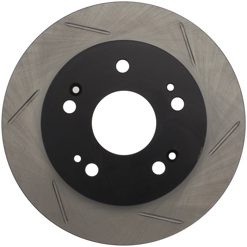 StopTech Power Slot Slotted 06-08 Honda Civic Si Rear Left Rotor - 0