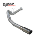 Diamond Eye KIT 4in DPF BACK SGL AL: 2011 FORD 6.7L PWRSTROKE F250/F350-4
