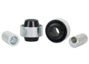 Whiteline Plus 10/08+ Mitsubishi Lancer CJ Anti-Lift/Caster Fr C/A - Lwr Inner Rear Bushing Kit-4
