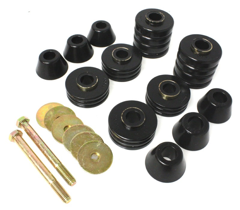 Energy Suspension 73-80 GM C2500/C3500/K1500/K20/K30 Body(cab) Mount Set - 0