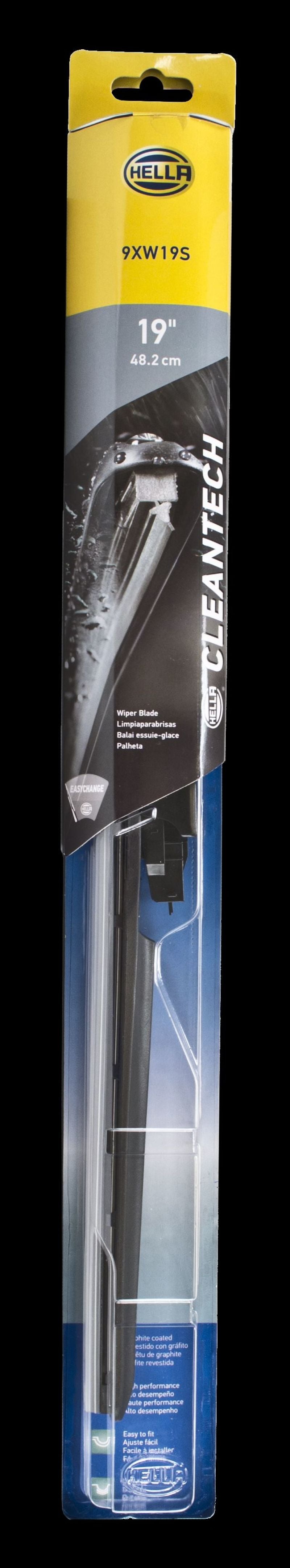 Hella Clean Tech Wiper Blade 19in - Single - 0