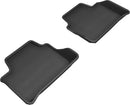 3D MAXpider 2019-2020 BMW 3 Series (G20) Kagu 2nd Row Floormats - Black-1