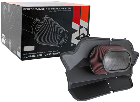 K&N 20-21 Chevrolet Corvette Stingray 6.2L V8 F/I AirCharger Performance Intake System