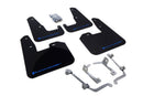 Rally Armor 08-11 Subaru STI (Hatch Only) / 11-14 WRX (Hatch Only) Black UR Mud Flap w/Blue Logo-1