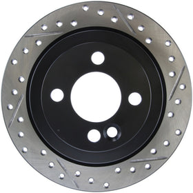 StopTech 07-09 Mini Coooper/Cooper S Slotted & Drilled Left Rear Rotor - 0