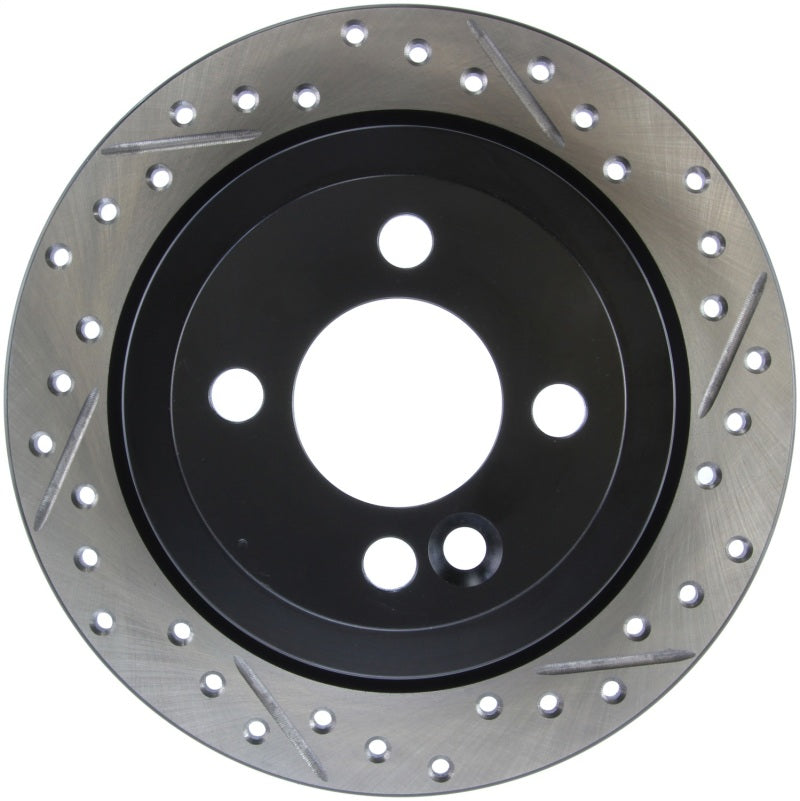 StopTech 07-09 Mini Coooper/Cooper S Slotted & Drilled Left Rear Rotor - 0