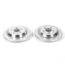 Power Stop 15-17 Ford F-150 Rear Evolution Drilled & Slotted Rotors - Pair-2