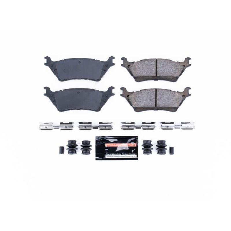 Power Stop 12-19 Ford F-150 Rear Z23 Evolution Sport Brake Pads w/Hardware - 0