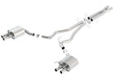 Borla 15-16 Ford Mustang Shelby GT350 5.2L ATAK Cat Back Exhaust (Uses Factory Valence)-1