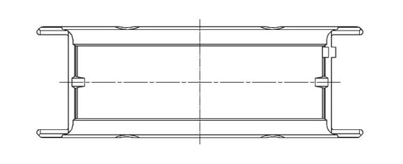 ACL Nissan KA24DE Inline 4 .25mm Oversized High Performance Main Bearing Set