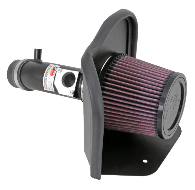 K&N 06-10 Toyota Yaris L4-1.5L Flat Black Typhoon Short Ram Intake - 0