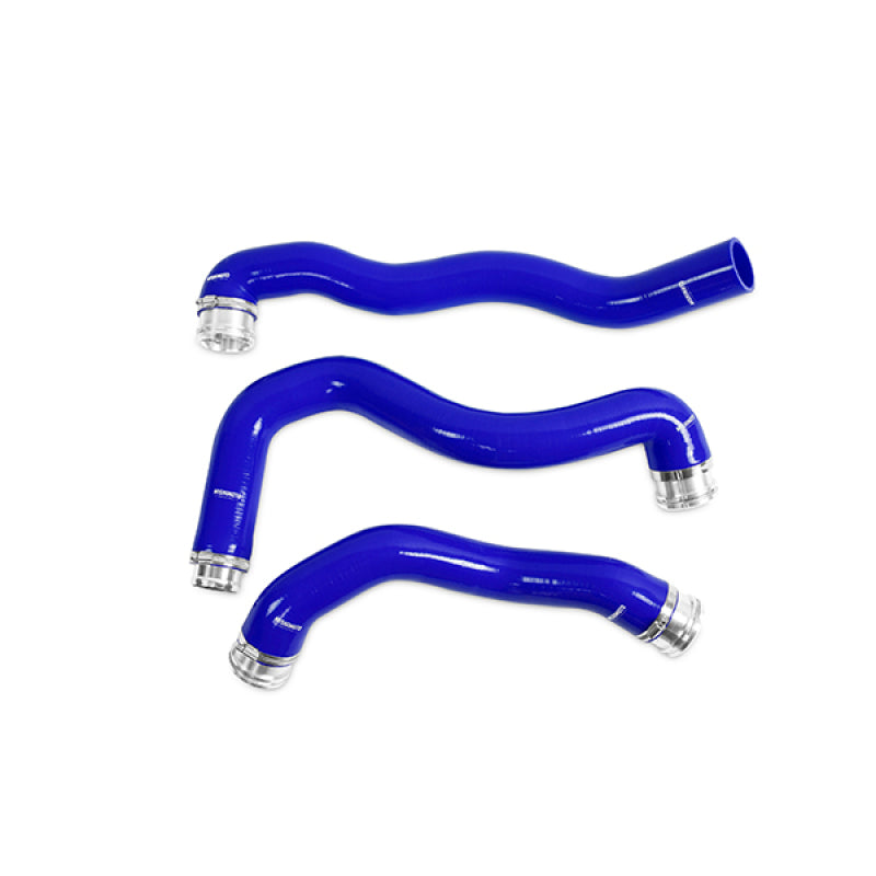 Mishimoto 08-10 Ford 6.4L Powerstroke Coolant Hose Kit (Blue) - 0