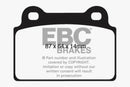 EBC 08-16 Mitsubishi Lancer Evo 10 2.0 Turbo (1 piece rotor) Redstuff Rear Brake Pads-5