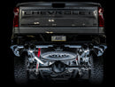 AWE Tuning 4th Gen GM 1500 6.2L 0FG Cat-Back Split Rear Exit (w/ Bumper Cutouts) - Quad Chrome Tips-7