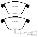 EBC 08-11 Volkswagen CC 3.6 Yellowstuff Front Brake Pads-5