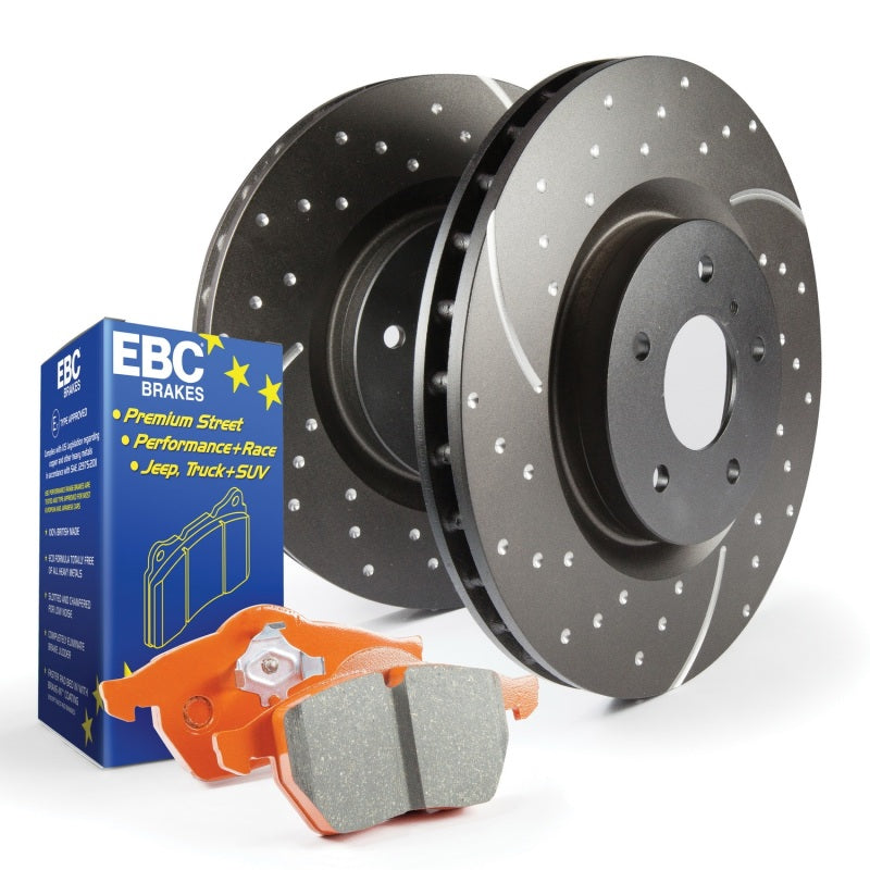 EBC S8 Brake Pad and Rotor Kit - 0