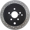 StopTech 08-10 Impreza WRX (Exc STi)/08-10 Impreza Coupe/Sedan Slotted & Drilled Left Rear Rotor-3
