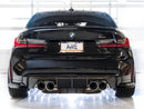 AWE Tuning SwitchPath Cat-Back Exhaust for BMW G8X M3/M4 - Chrome Silver Tips-7