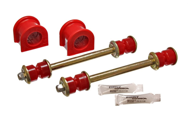 Energy Suspension 98-01 Ford Explorer/Bronco 2WD/4WD 34mm Red  Front Sway Bar Bushing Set - 0