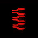 AlphaRex 14-18 GMC Sierra 1500/2500HD/3500HD LUXX-Series LED Tail Lights Alpha-Blk Actv Lgt Seq. Sig-5