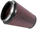 K&N Filter Universal Clamp-On Air Filter 5in Flange / 6-1/2in Base / 4-3/8in Top / 8in Height-4