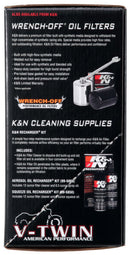 K&N Oval Red 9in Intake System for Harley-Davidson-7
